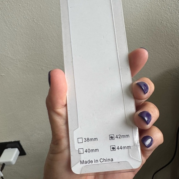 Stainlees steel Tornasol magnetic Apple Watch Band - Picture 4 of 6